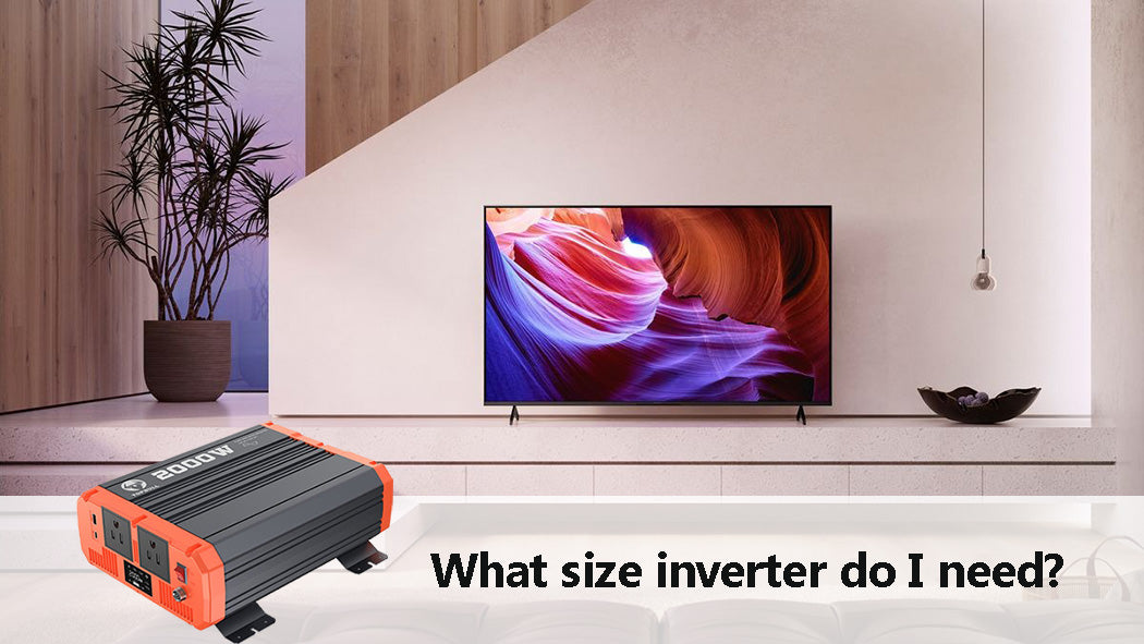 What Size Invert do I Need for a TV