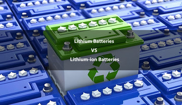 Difference between lithium batteries and lithium-ion batteries