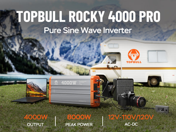 topbull rocky 4000w  pure sine wave inverter