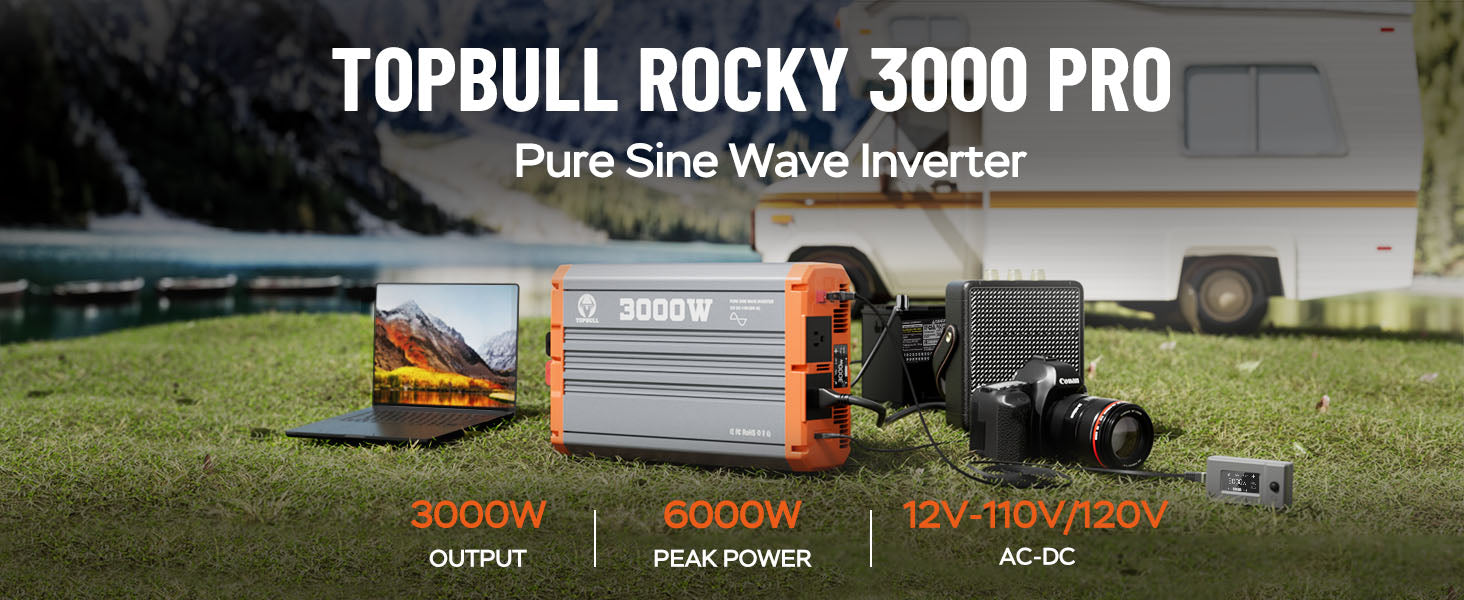 3000 Watt Pure Sine Wave Power Inverter