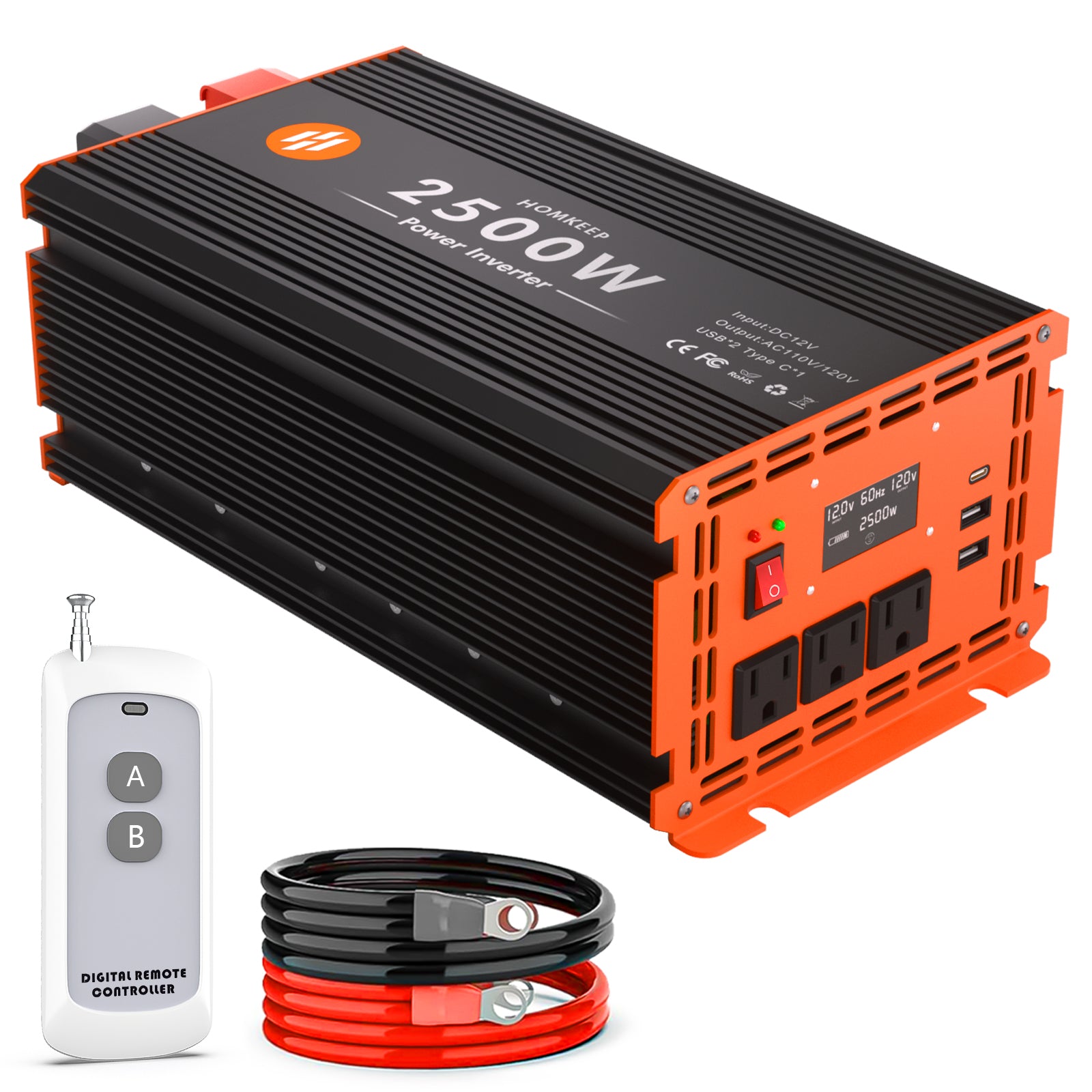 2500 Watt Modified Sine Wave Power Inverter