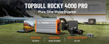 topbull rocky 4000w  pure sine wave inverter