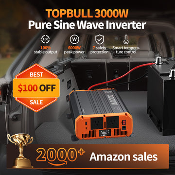 topbull 3000W pure sine wave inverter