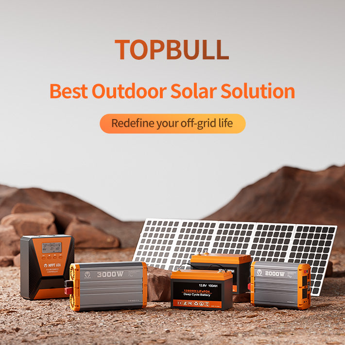 topbull best outdoor solar solution