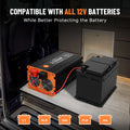 Homkeep 2500W modified sine wave inverter compatible with all 12V batteries