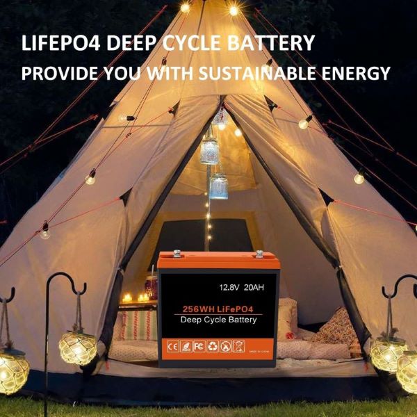 12.8V 20AH LiFePO4 Lithium Battery-4