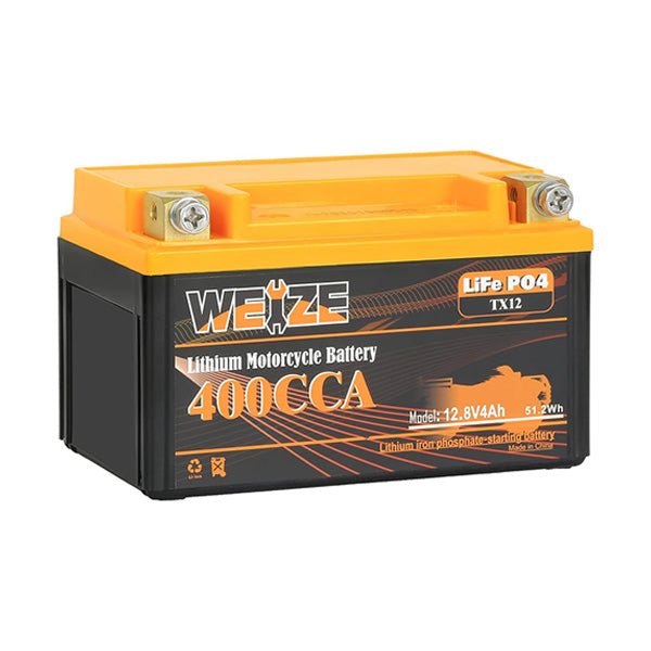 lithium motorcycle battery 400CCA