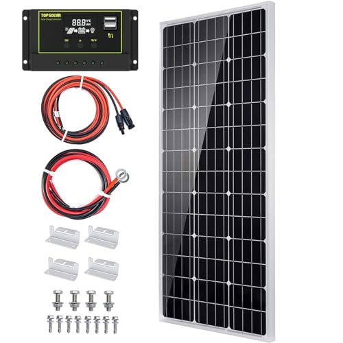 100 Watt 12 Volt Solar Panel Kit