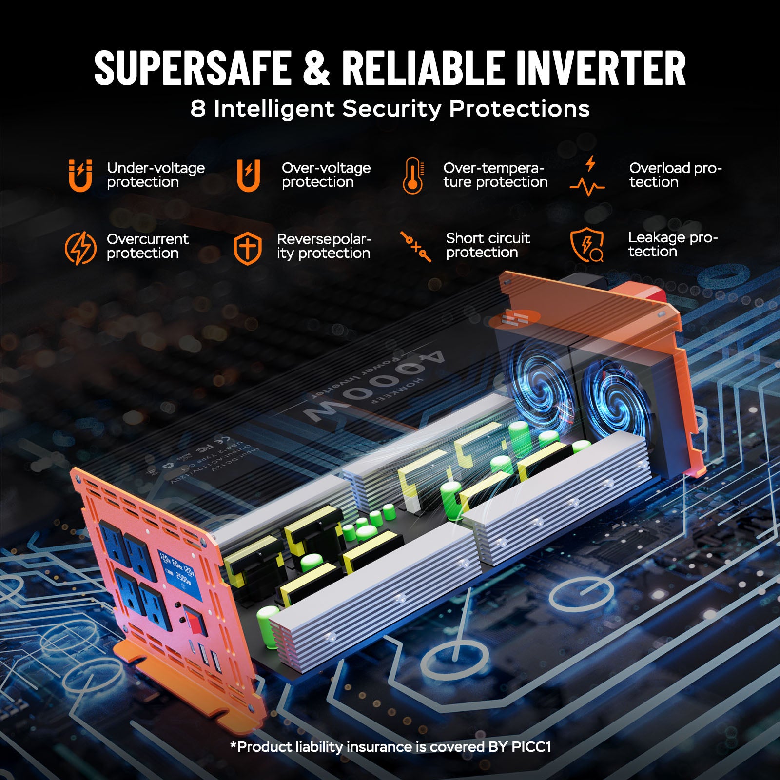 supersafe & reliable inverter