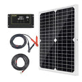 12V 20W Solar Panel Kit Monocrystalline 