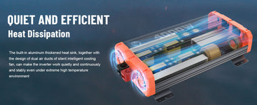 quiet and effcient heat dissipation