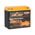 12V 8AH Group 20, 600CCA LiFePO4 Lithium Battery 