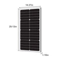 50W Solar Panel 12V(Volts) Monocrystalline