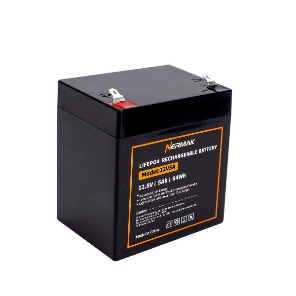 12V 5Ah LiFePO4 Deep Cycle Battery 