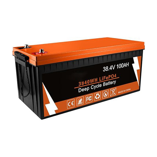 36V 100Ah LiFePO4 Lithium Battery