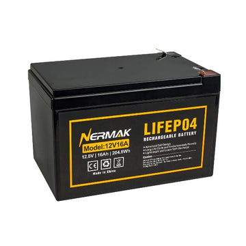 12V 16Ah Lithium LiFePO4 Deep Cycle Battery