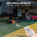 This inverter has a 200-foot remote control