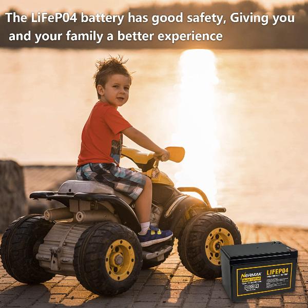 the LiFePO4 battery has good safety