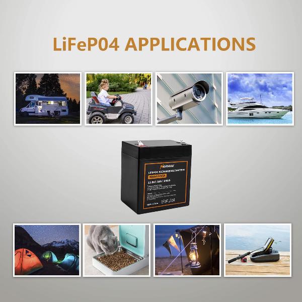 LiF4PO4 applications