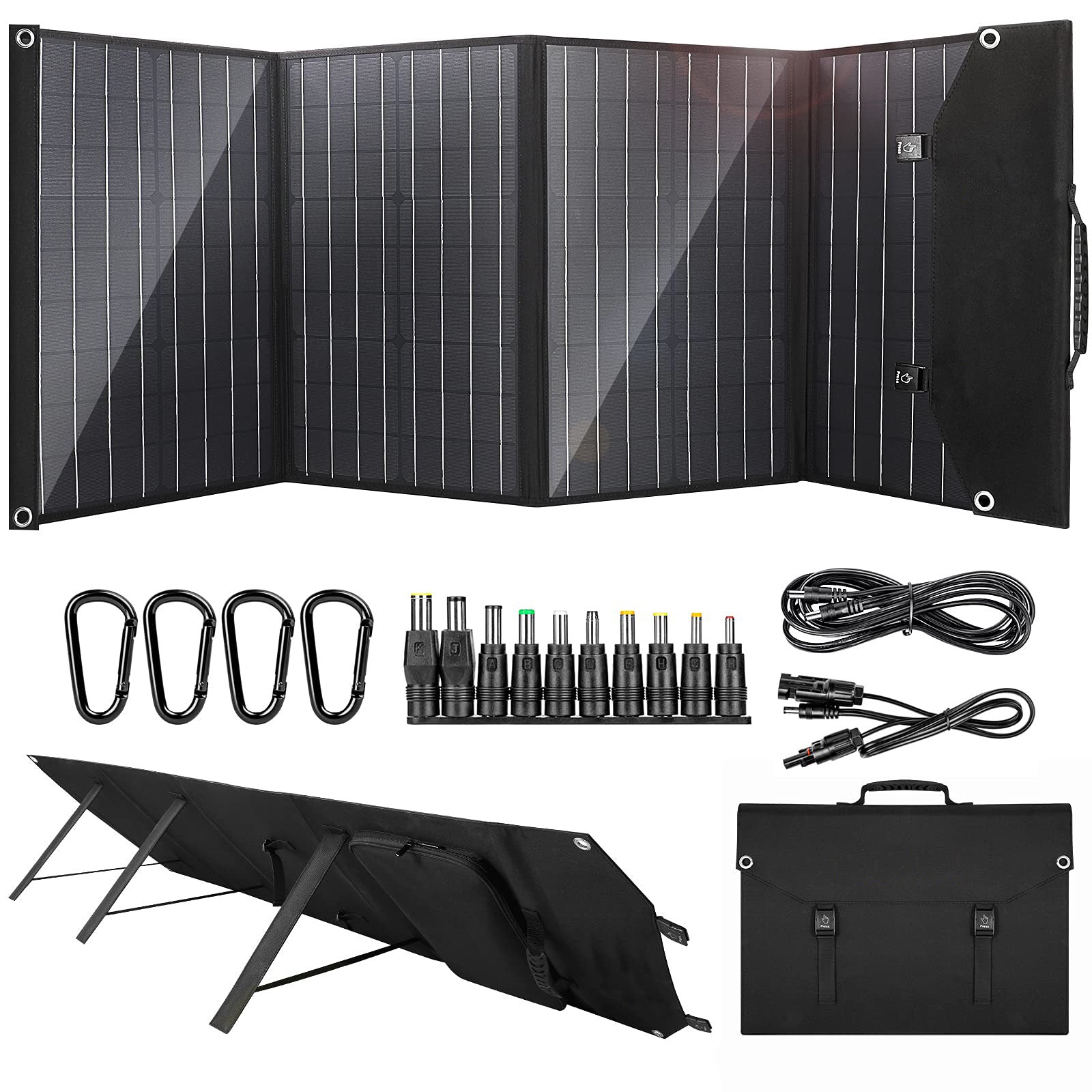 100W Foldable Portable Solar Panels 