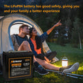 the LifePO4 battery has good safety