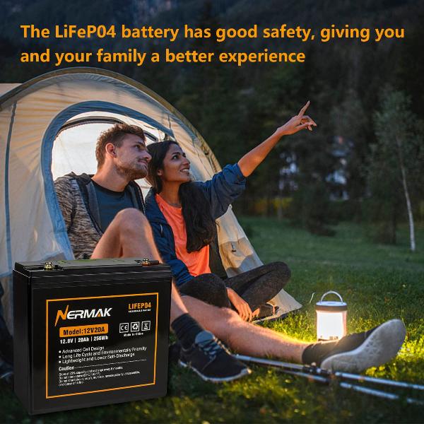 the LifePO4 battery has good safety