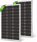 150w solar panels 2pack