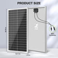 200w solar panel size