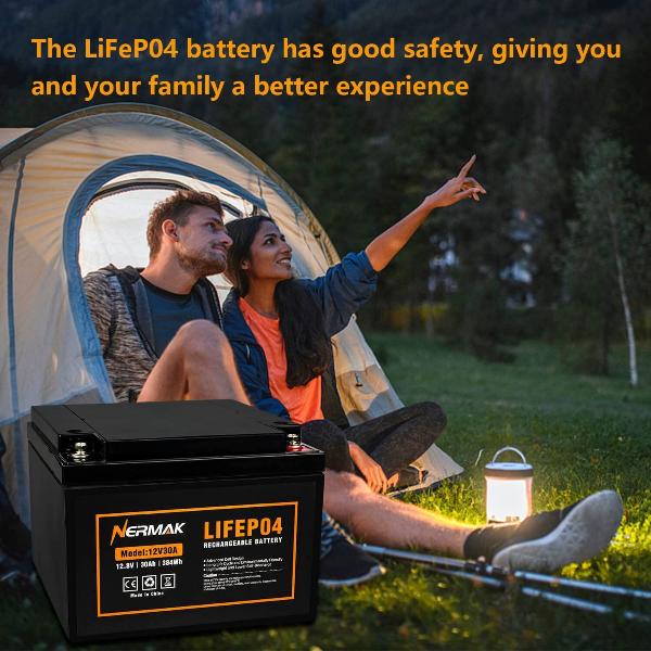 the LifePO4 battery has good safety