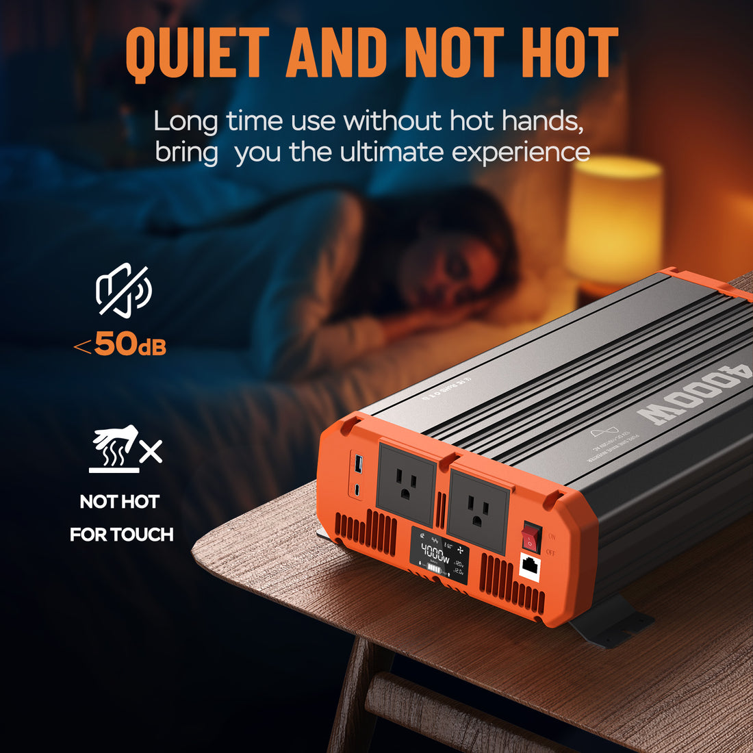 Topbull 4000 Watt pure sine wave power inverter