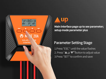 topbull 20A MPPT solar Controller