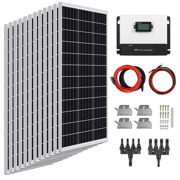 1200W 12V Solar Panel Kit