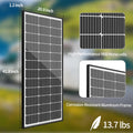 100W 12V solar panel