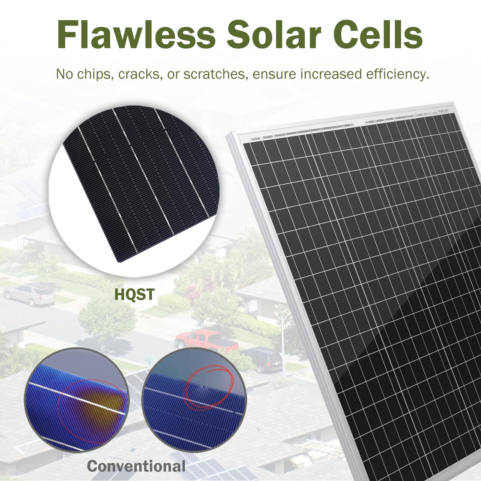 flawless solar cells