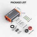 Topbull 3000W pure sine wave inverter packing list