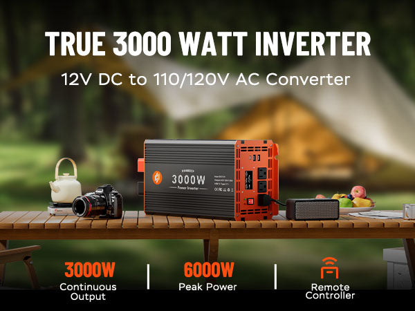 3000 Watt Modified Sine Wave Power Inverter