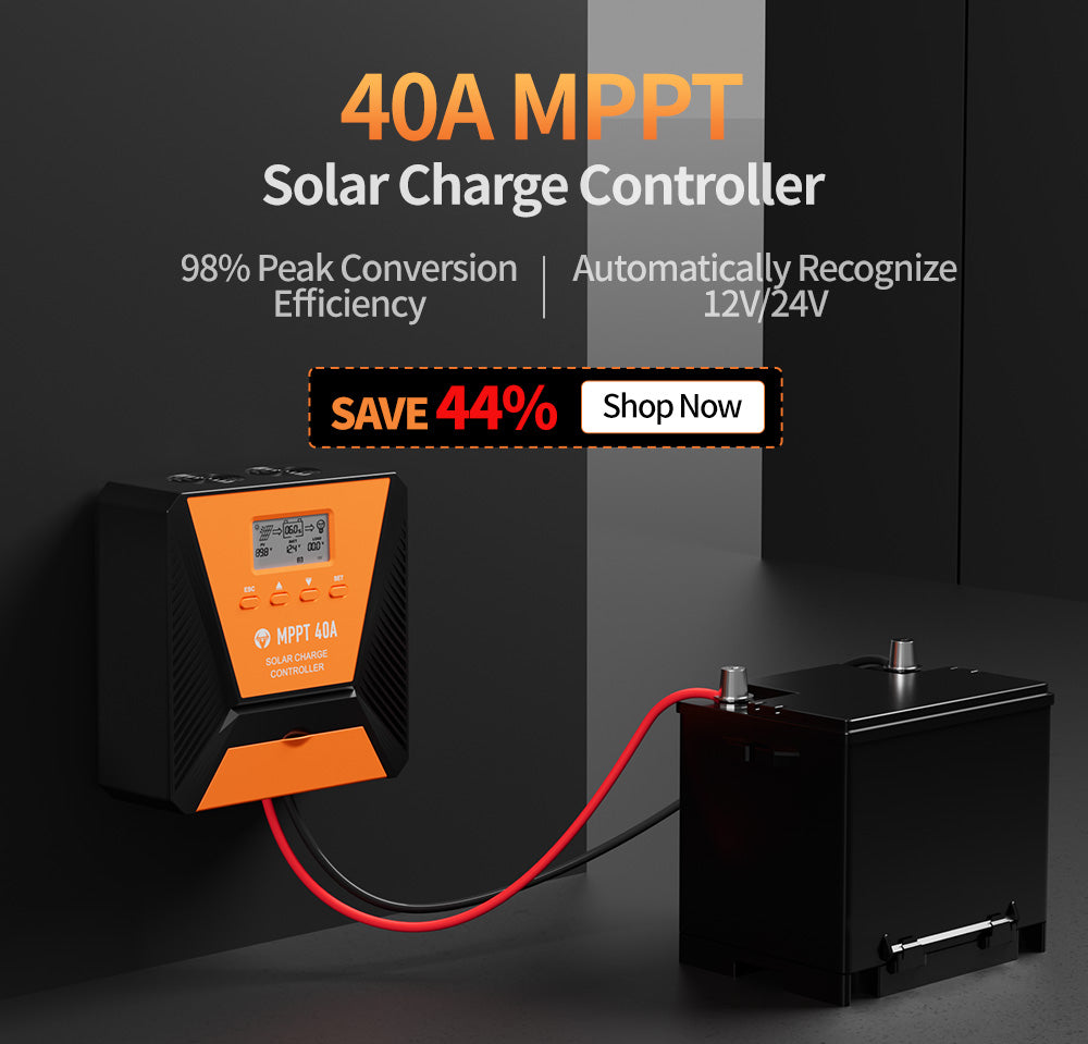 40A MPPT solar charge controller